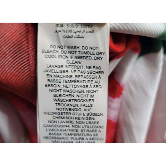 Tory Burch Printed Silk Twill Shirtdress Sz 12 Current Season $690 Retail - Picture 15 of 16